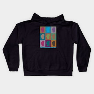 Tahoe Squares Kids Hoodie